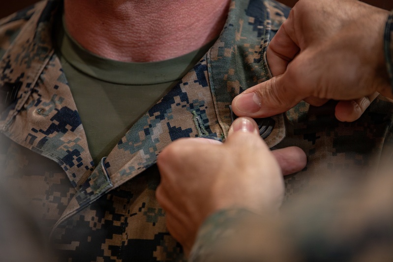 1st Sgt. Joseph B. Stoker's Redesignation Ceremony