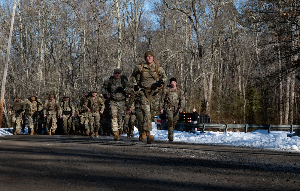 A test of stamina: Service members compete in Norwegian Foot March