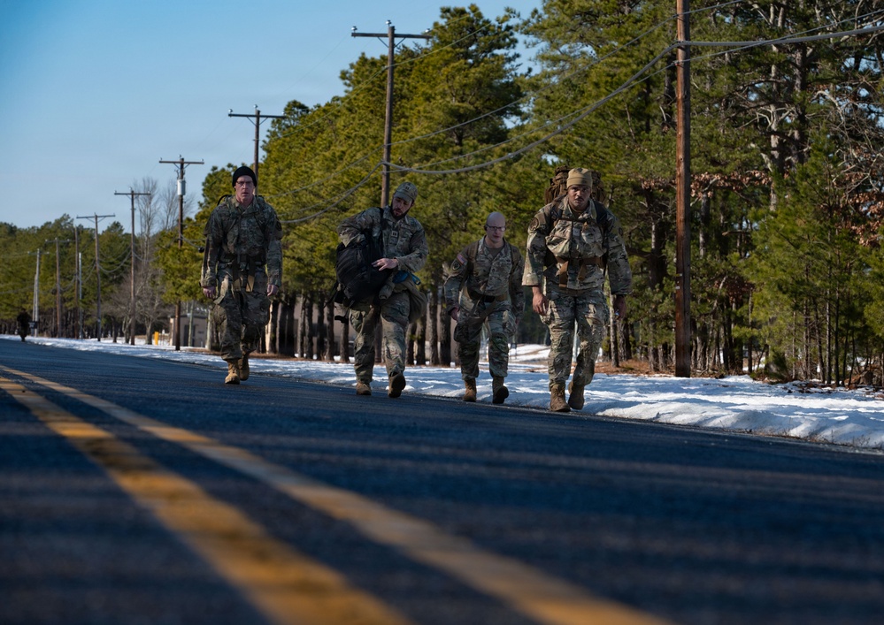 A test of stamina: Service members compete in Norwegian Foot March