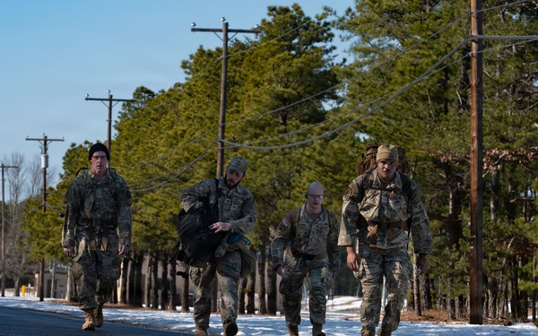 A test of stamina: Service members compete in Norwegian Foot March