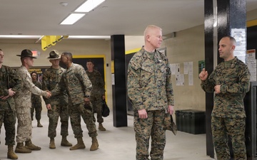 Lt. Gen. Rock Visits Parris Island