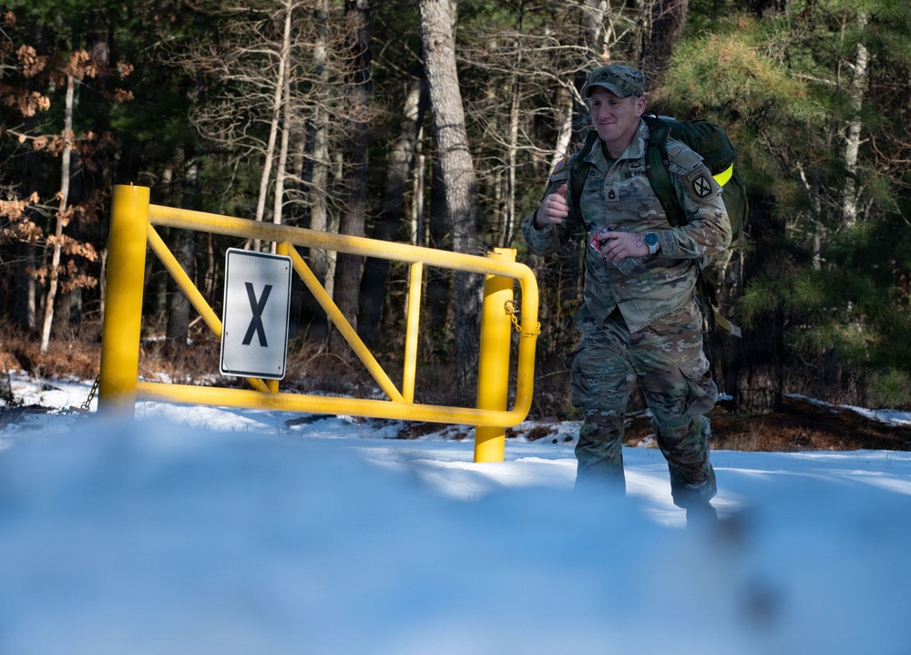 A test of stamina: Service members compete in Norwegian Foot March