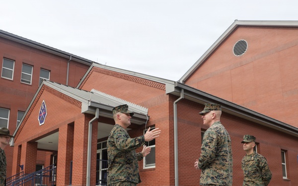 Lt. Gen. Rock Visits Parris Island