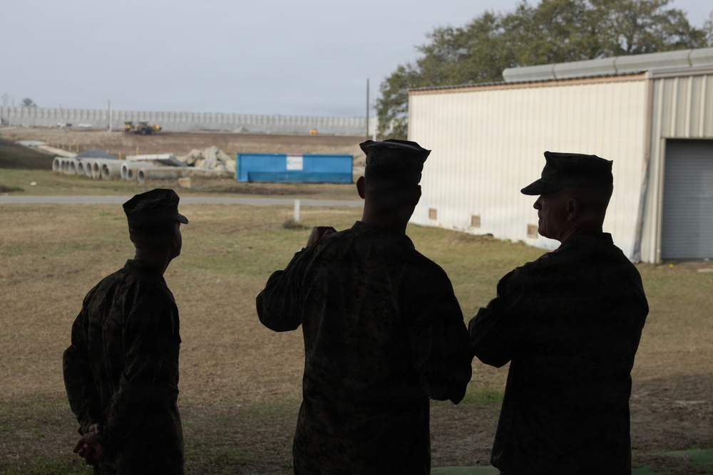 Lt. Gen. Rock Visits Parris Island