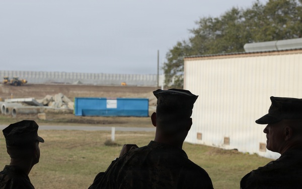 Lt. Gen. Rock Visits Parris Island