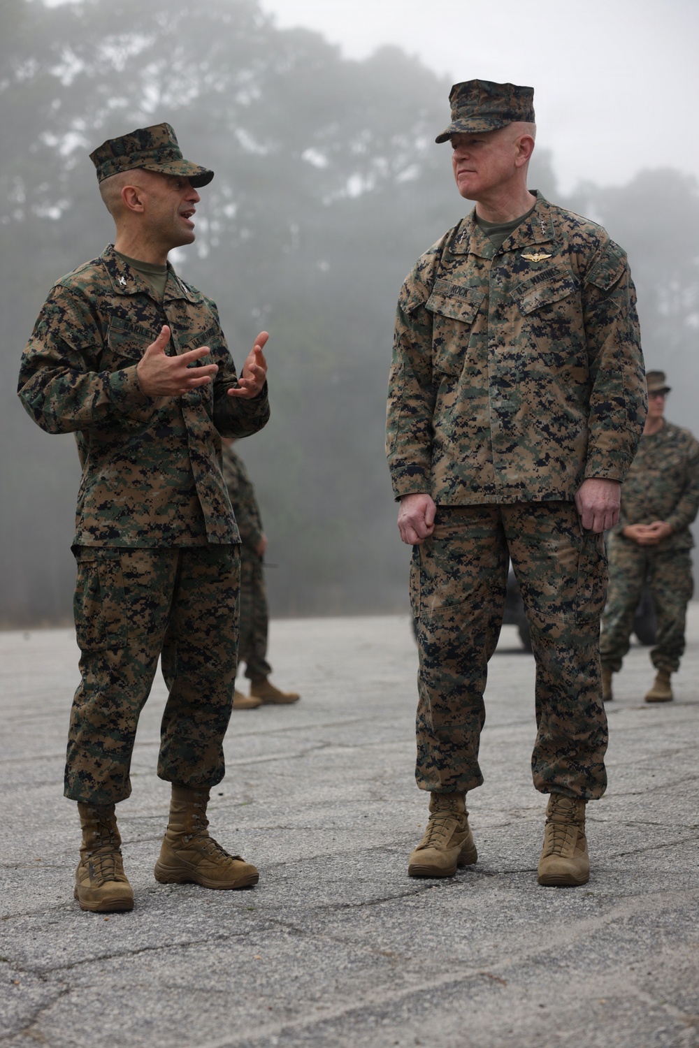 Lt. Gen. Rock Visits Parris Island