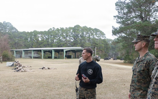 Lt. Gen. Rock Visits Parris Island