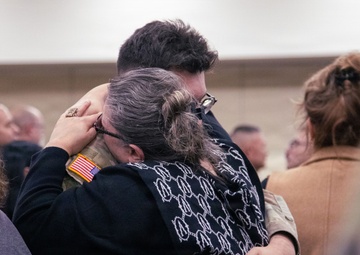 3666th Support Maintenance Company Soldiers Return Home From Deployment