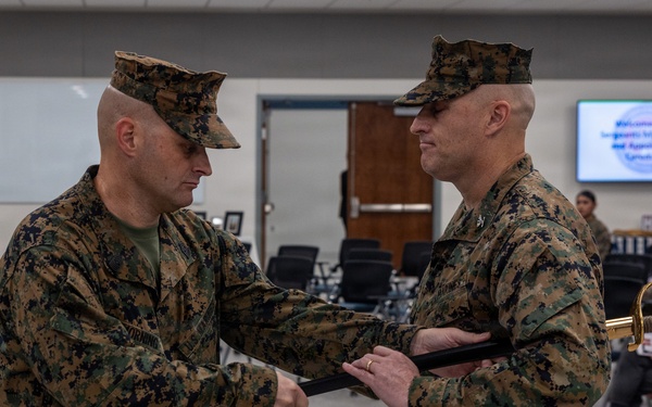 Marine Corps Engineer School Relief and Appointment Ceremony