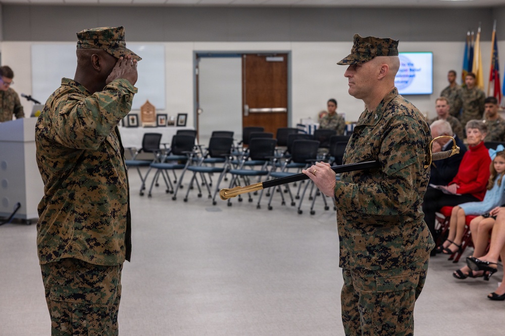 Marine Corps Engineer School Relief and Appointment Ceremony