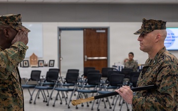 Marine Corps Engineer School Relief and Appointment Ceremony