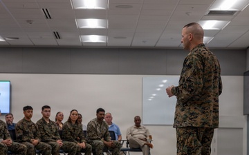 Marine Corps Engineer School Relief and Appointment Ceremony