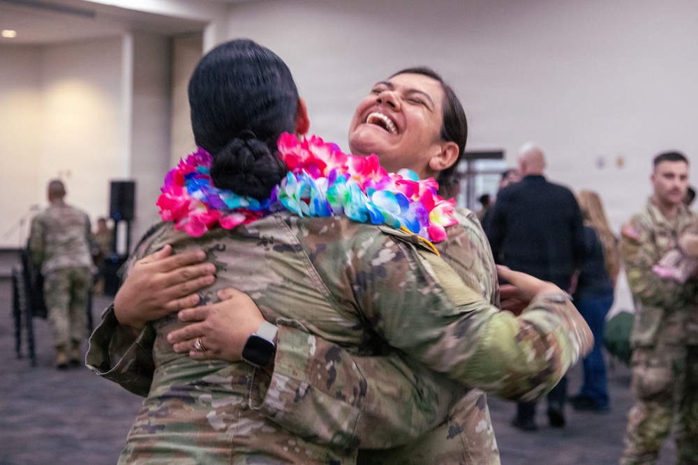3666th Support Maintenance Company Soldiers Return Home From Deployment