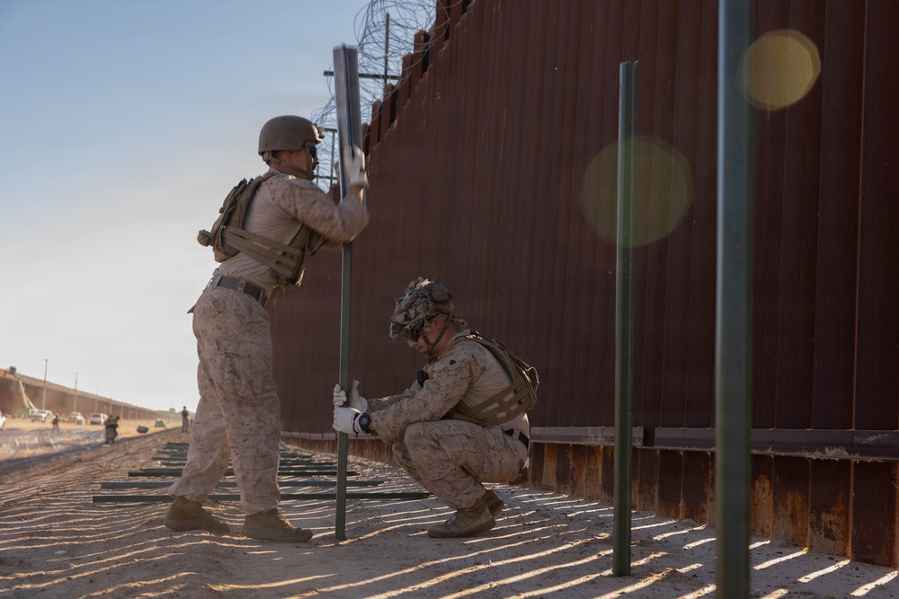 Barrier reinforcement operations