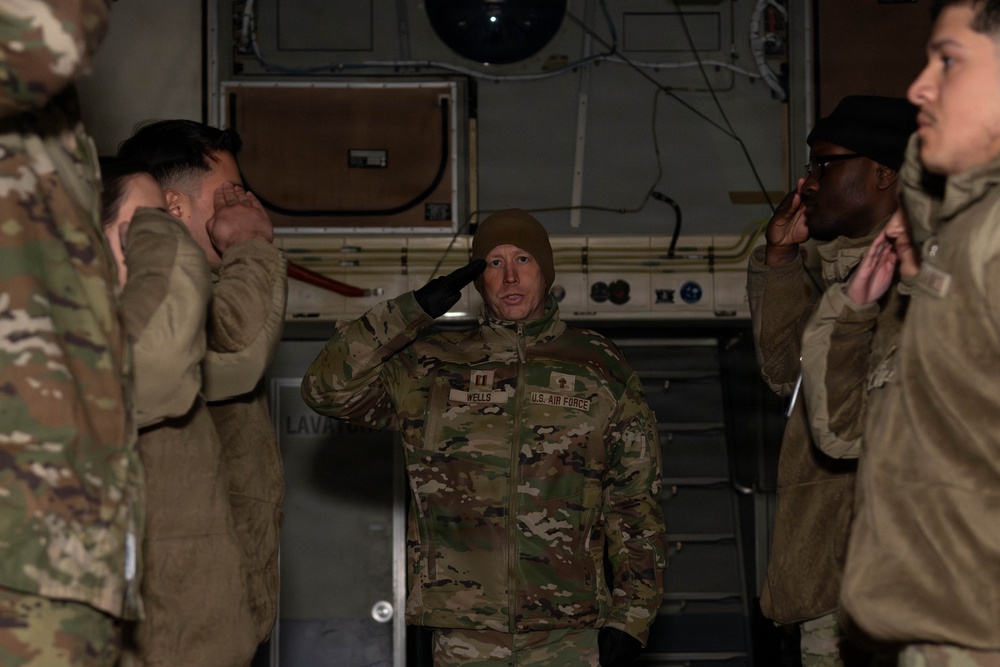 Joint Base Charleston and Shaw Air Force Base conduct ramp ceremony training