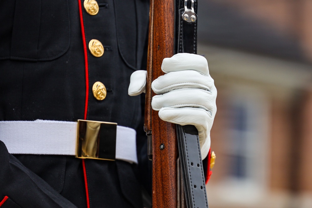 Trying out for the "Commandant's Four"