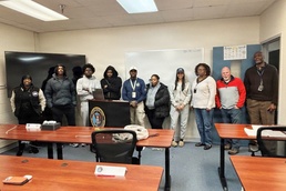 MSC staff and students from the Radio Electronics Technician Advancement Program