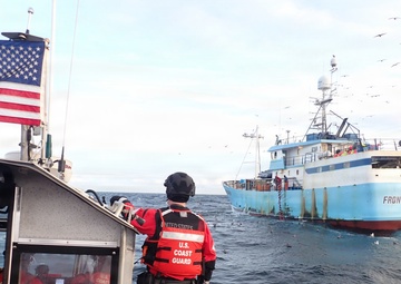 U.S. Coast Guard Cutter Kimball concludes 4-month Alaska Patrol executing fisheries law enforcement