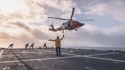 U.S. Coast Guard Cutter Kimball concludes 4-month Alaska Patrol executing fisheries law enforcement