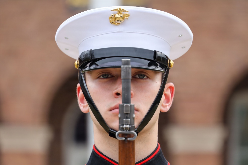 Trying out for the "Commandant's Four"