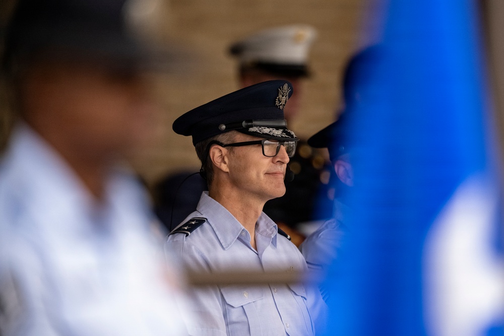 Maj. Gen. Cain attends BMT Graduation