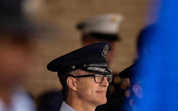 Maj. Gen. Cain attends BMT Graduation