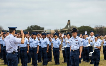 Maj. Gen. Cain attends BMT Graduation