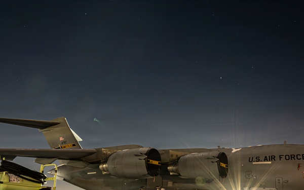 C-17 night time