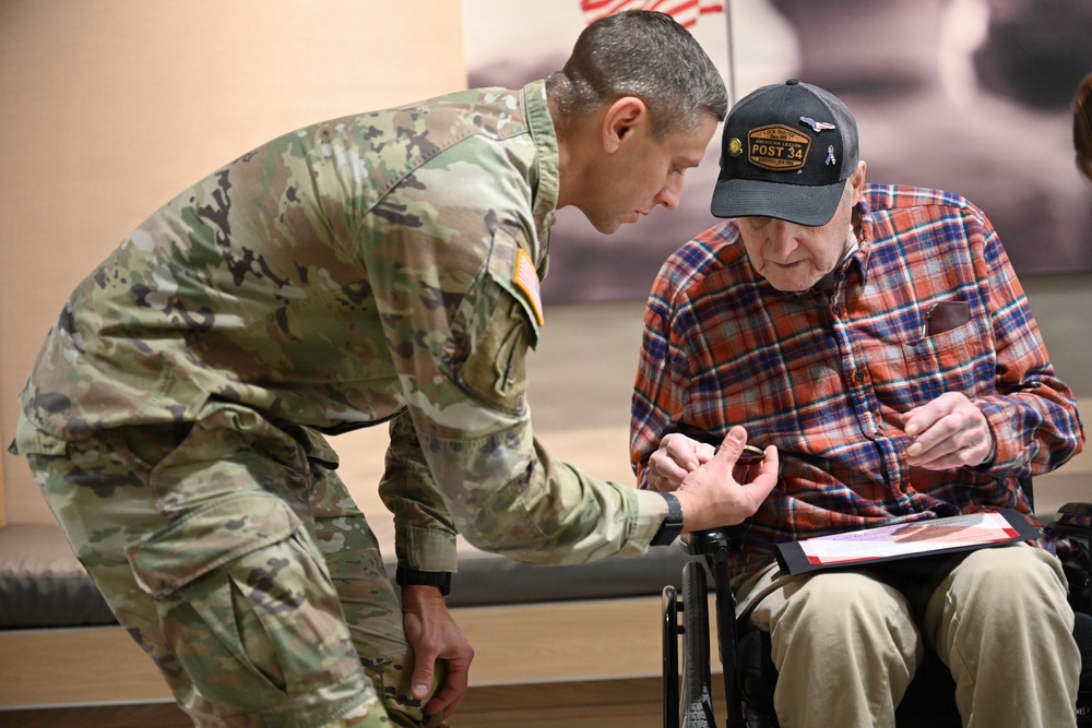USACE honors Korean War veteran at VA Canandaigua
