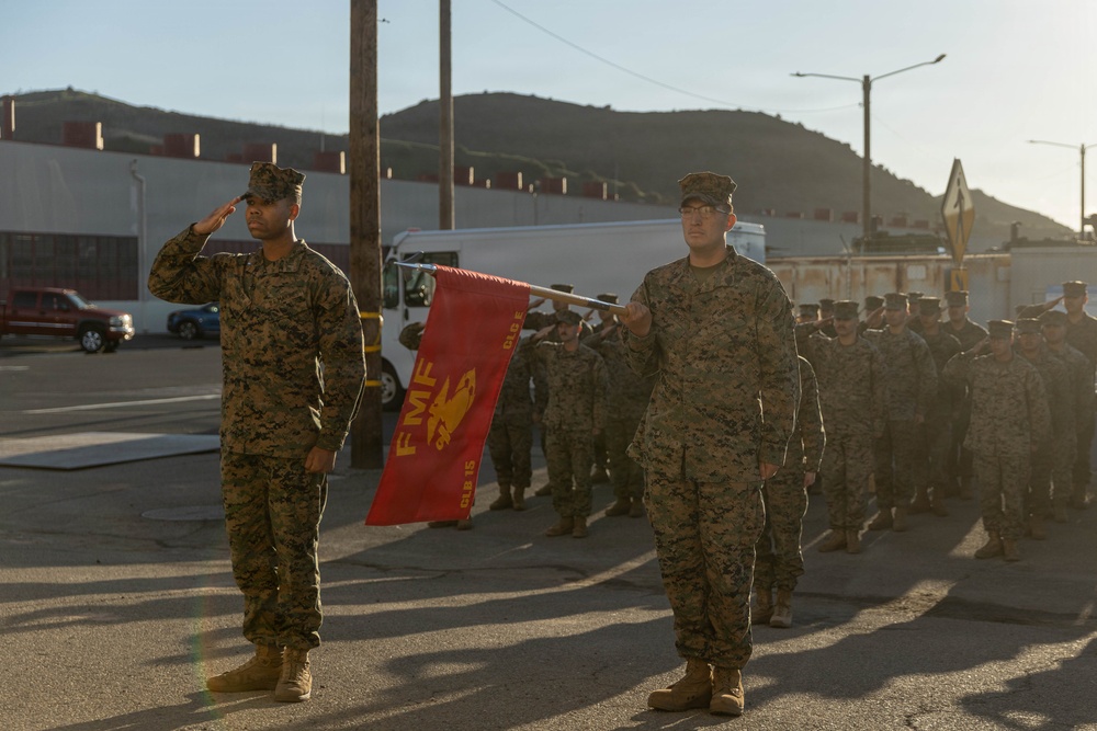 CLB-15 Conducts Company Change of Commands