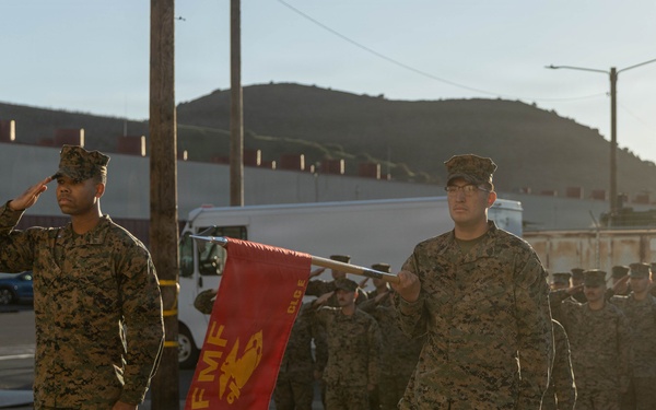 CLB-15 Conducts Company Change of Commands