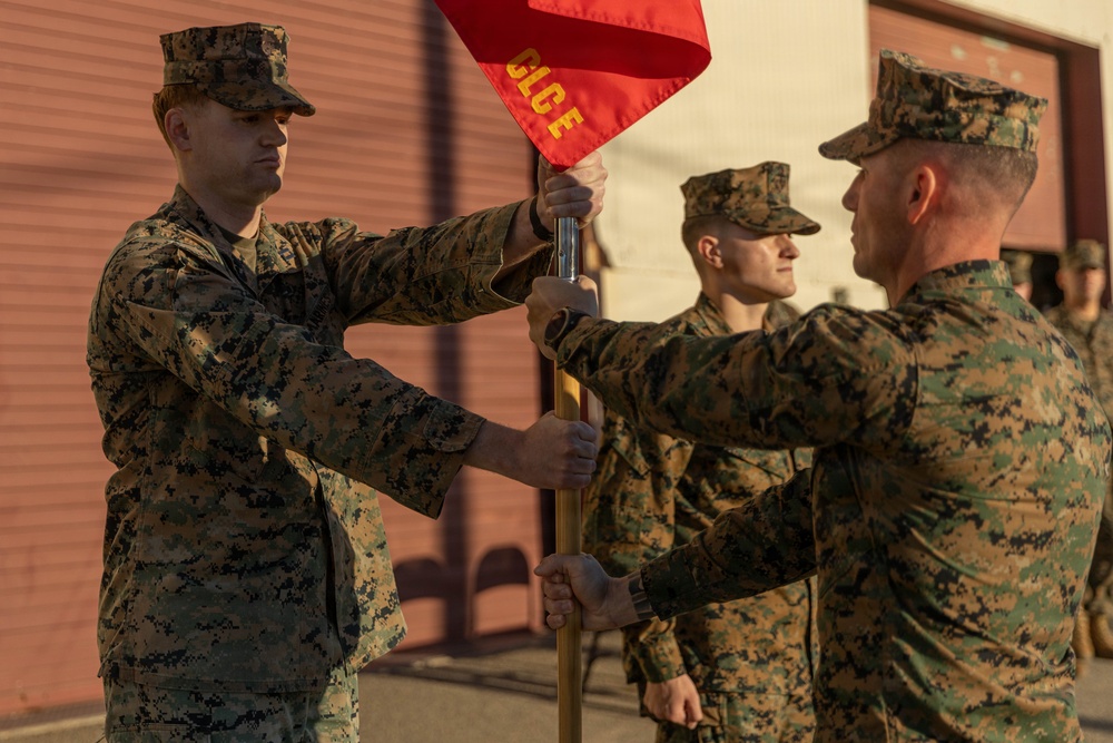 CLB-15 Conducts Company Change of Commands