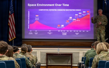 Shaping tomorrow’s space warfighters: Gen. Whiting visits Maxwell