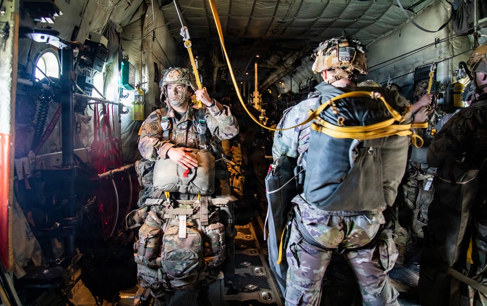 Static Line Jump 82nd Airborne Division