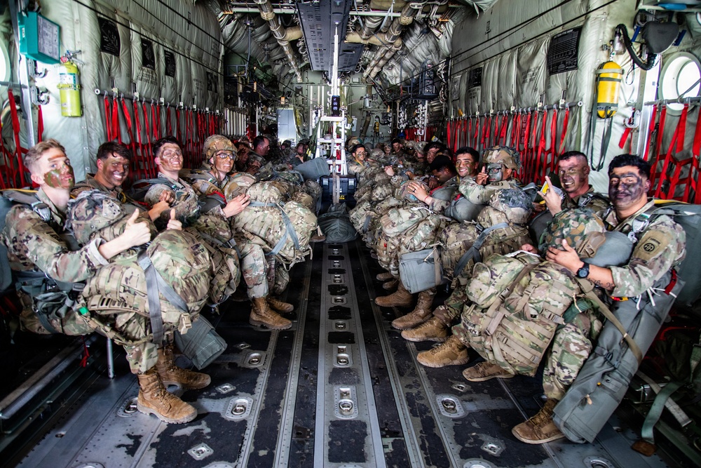 Static Line Jump 82nd Airborne Division