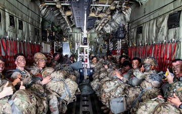 Static Line Jump 82nd Airborne Division
