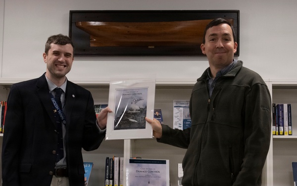 "Case Studies in Damage Control" Ceremony