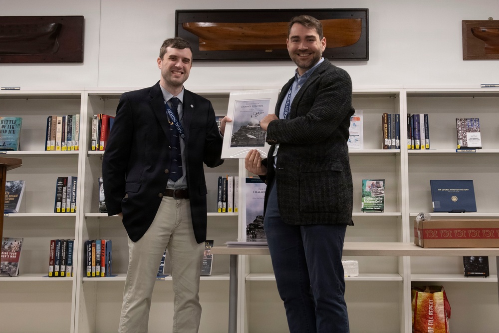 "Case Studies in Damage Control" Ceremony