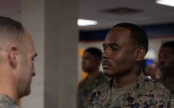 6th Marine Corps District Commendation Medal Ceremony for Gunnery Sgt. Colbert