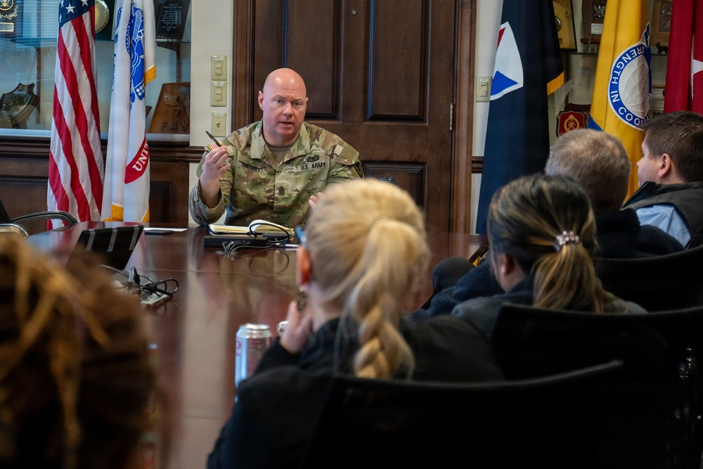 Command team visits New Cumberland