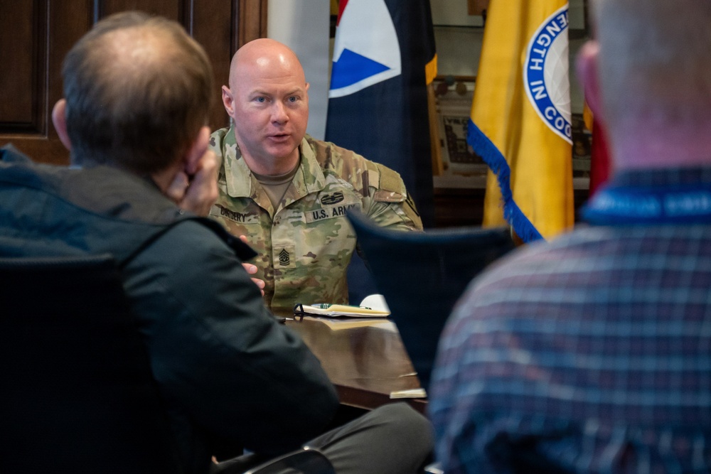 Command team visits New Cumberland