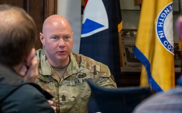 Command team visits New Cumberland