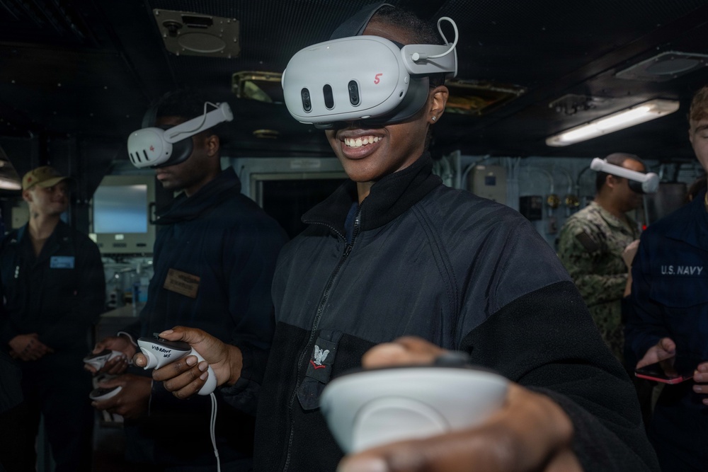 USS Theodore Roosevelt Virtual Navigation Demonstration