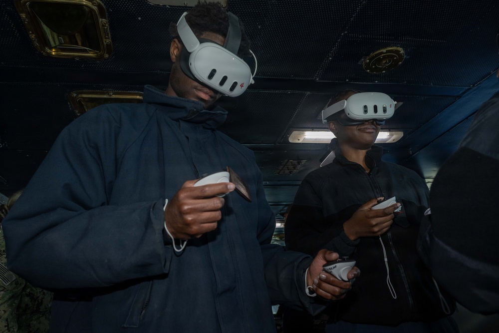 USS Theodore Roosevelt Virtual Navigation Demonstration
