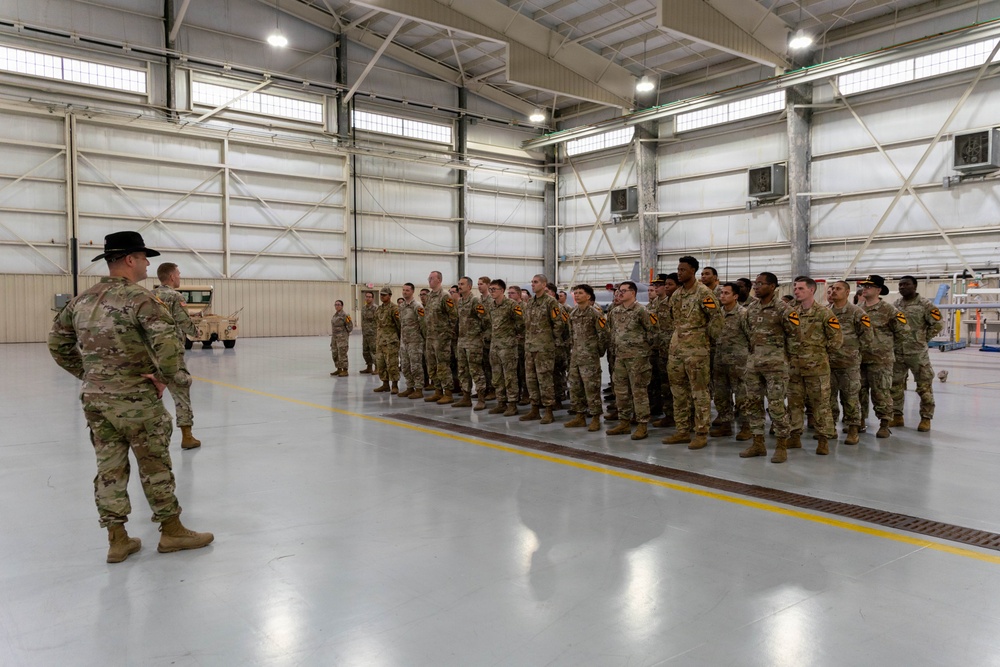 1st Battalion, 227th Aviation Regiment, 1st Air Cavalry Brigade, 1st Cavalry Division Award Ceremony