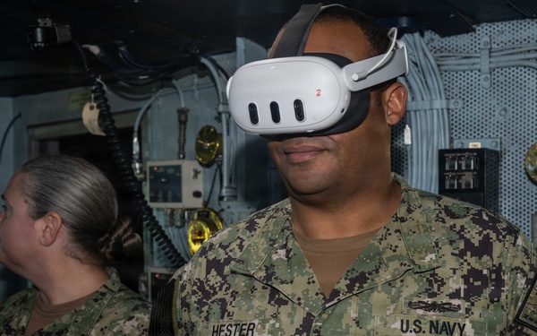 USS Theodore Roosevelt Virtual Navigation Demonstration