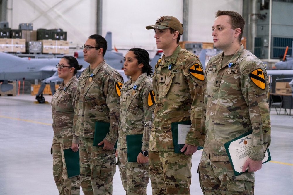 1st Battalion, 227th Aviation Regiment, 1st Air Cavalry Brigade, 1st Cavalry Division Award Ceremony