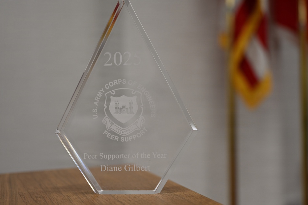 Diane Gilbert awarded Eastern Region CISM Peer Supporter of the Year for 2025