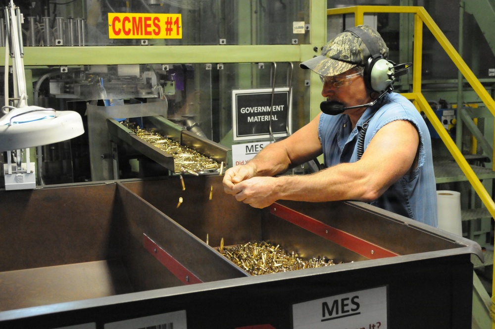 SCAMP line at Lake City Army Ammunition Plant