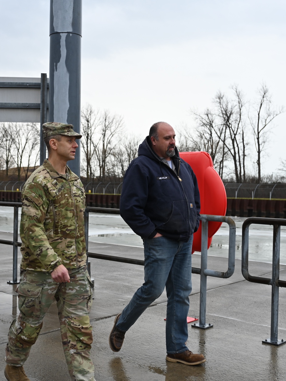USACE Visitors Tour the Buffalo District